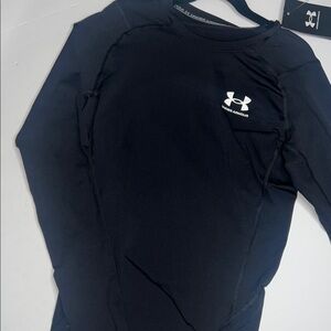 Under Armour Black HeatGear Compression Shirt